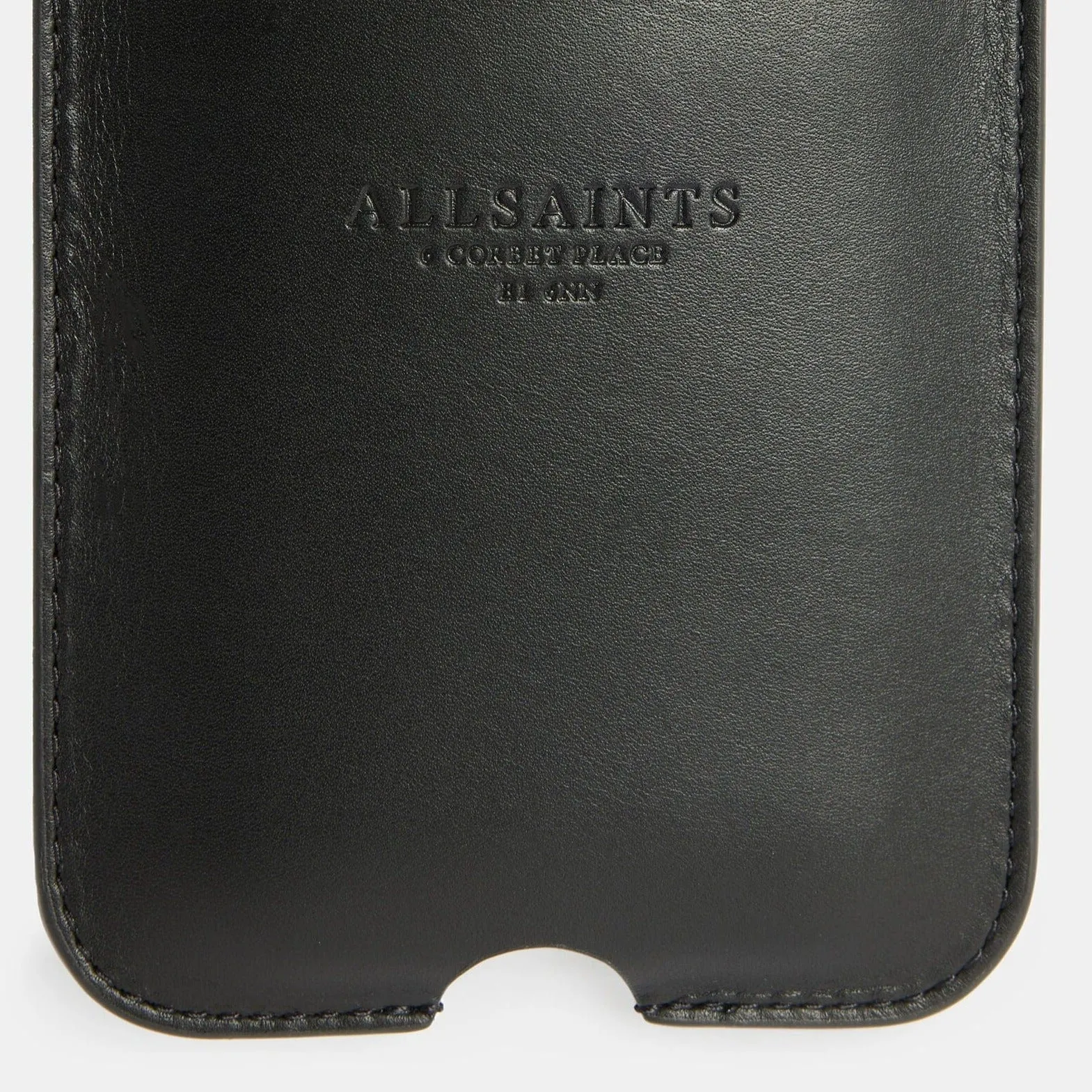 AllSaints Cybele Leather Phone Holder