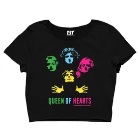 Crop Top - Queen Of Hearts