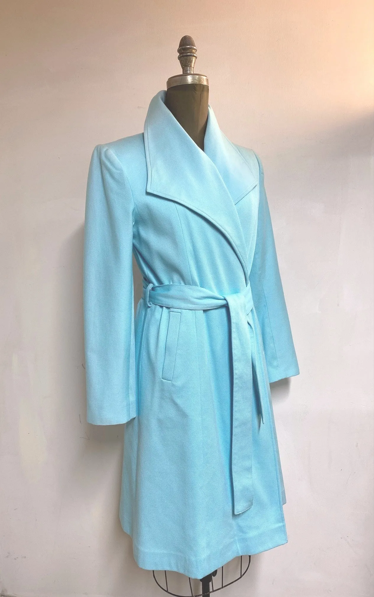 Daniela Wrap Spring Coat - Cotton Blend