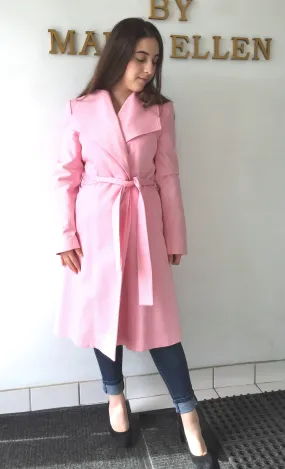 Daniela Wrap Spring Coat - Cotton Blend