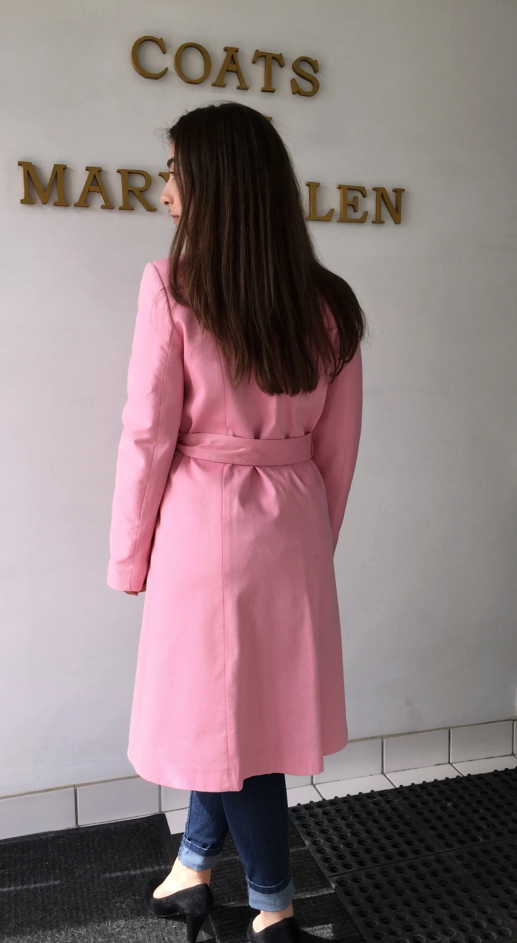 Daniela Wrap Spring Coat - Cotton Blend