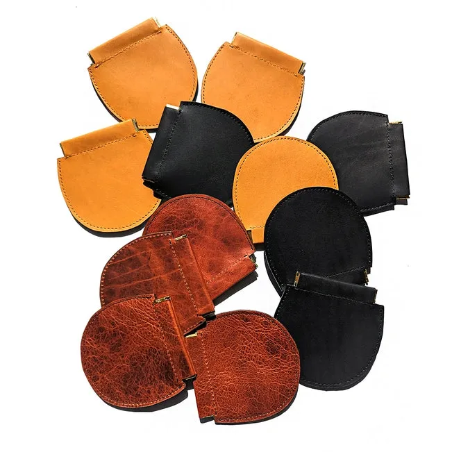 Directive Leather Cinch Pouch - Honey