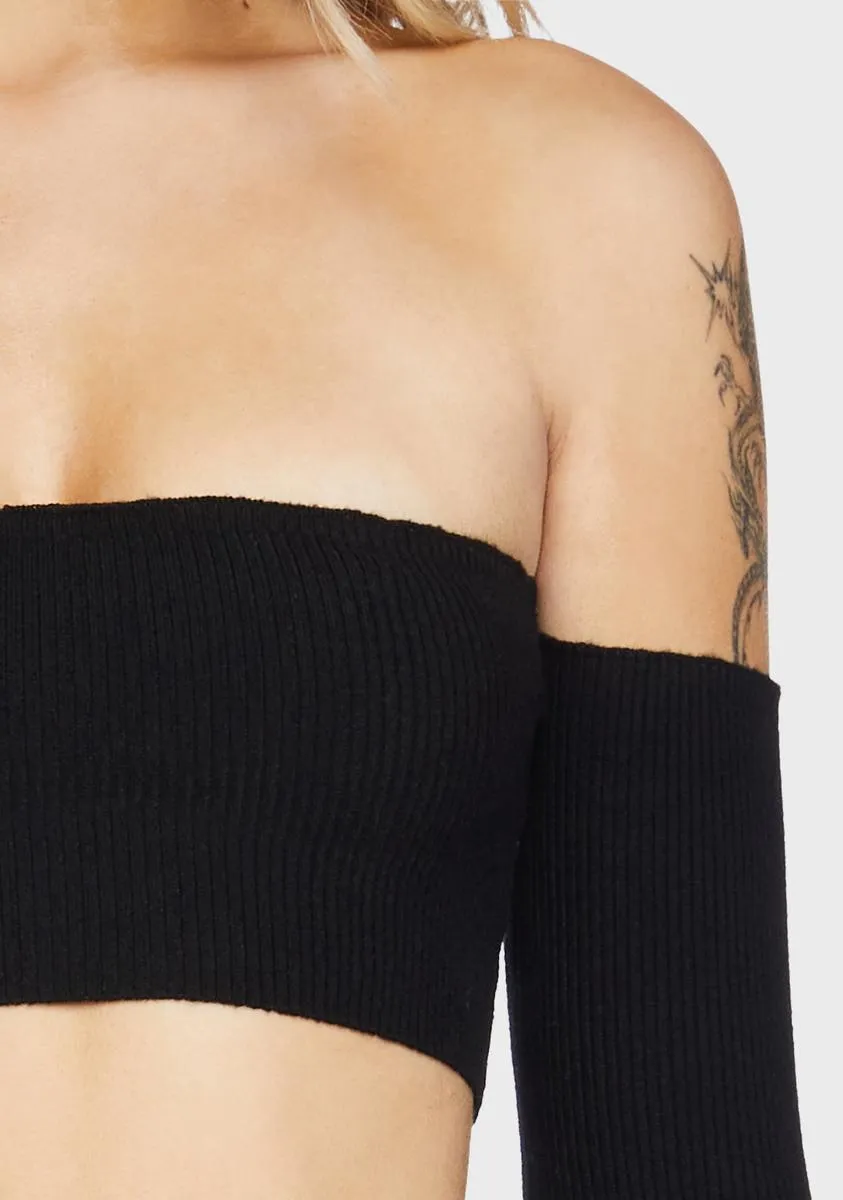 Dylan Knitted Bandeau Top