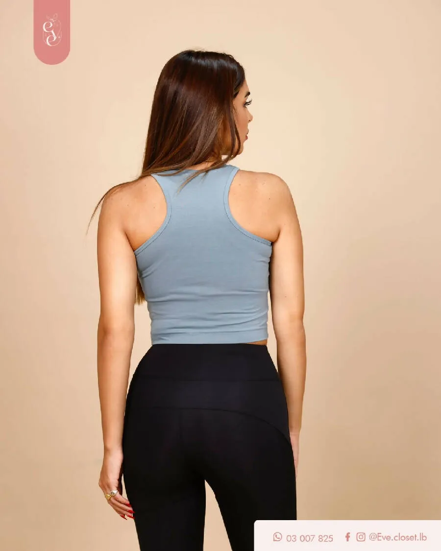 EVE.CLOSET Ladies' Gym & Workout Crop Tops