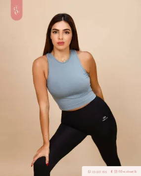 EVE.CLOSET Ladies' Gym & Workout Crop Tops