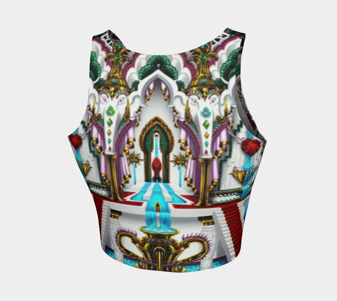 GANESHA PALACE CROP TOP | SALVIA DROID