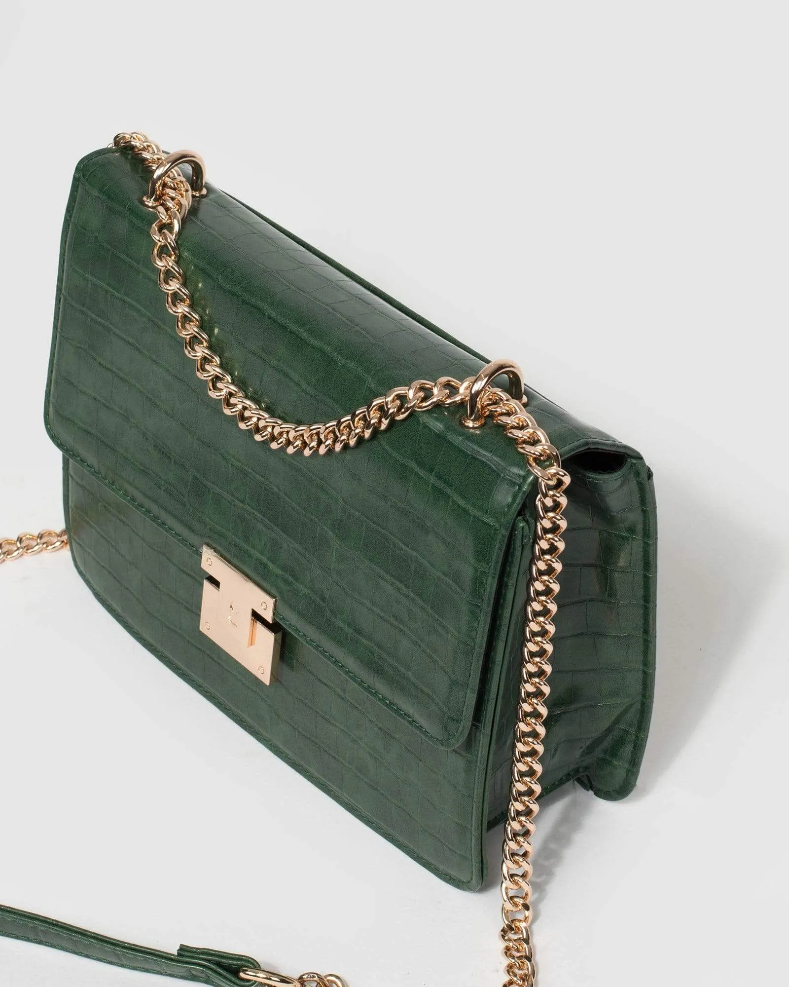 Green Chrissy Crossbody Bag