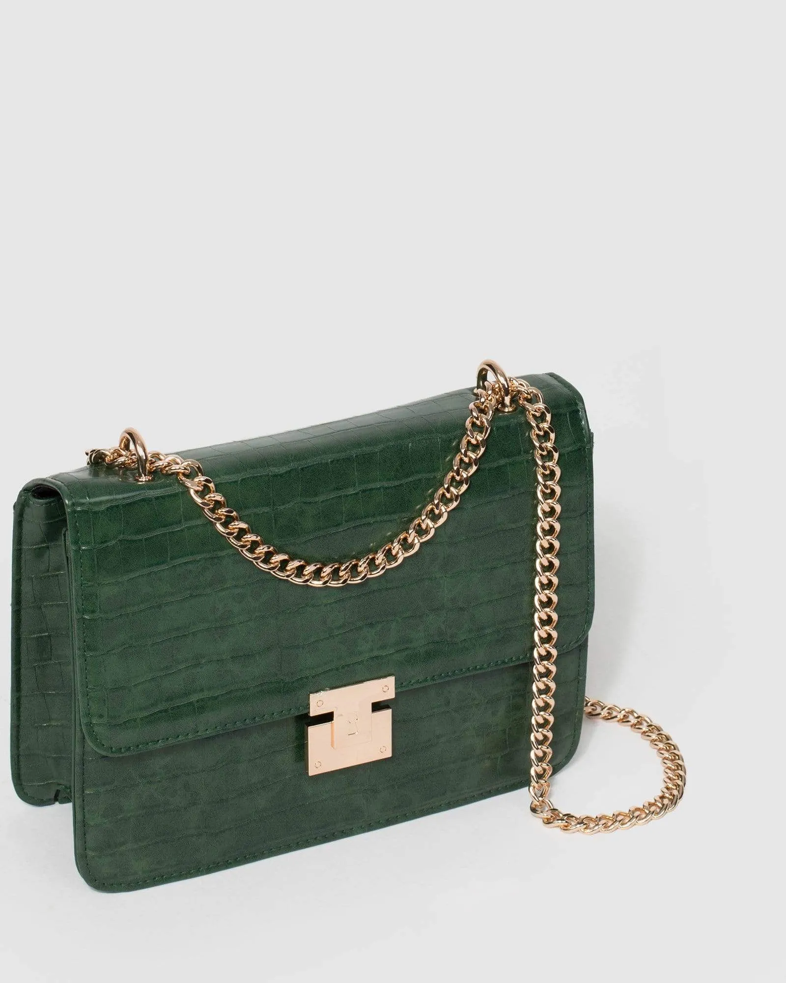 Green Chrissy Crossbody Bag