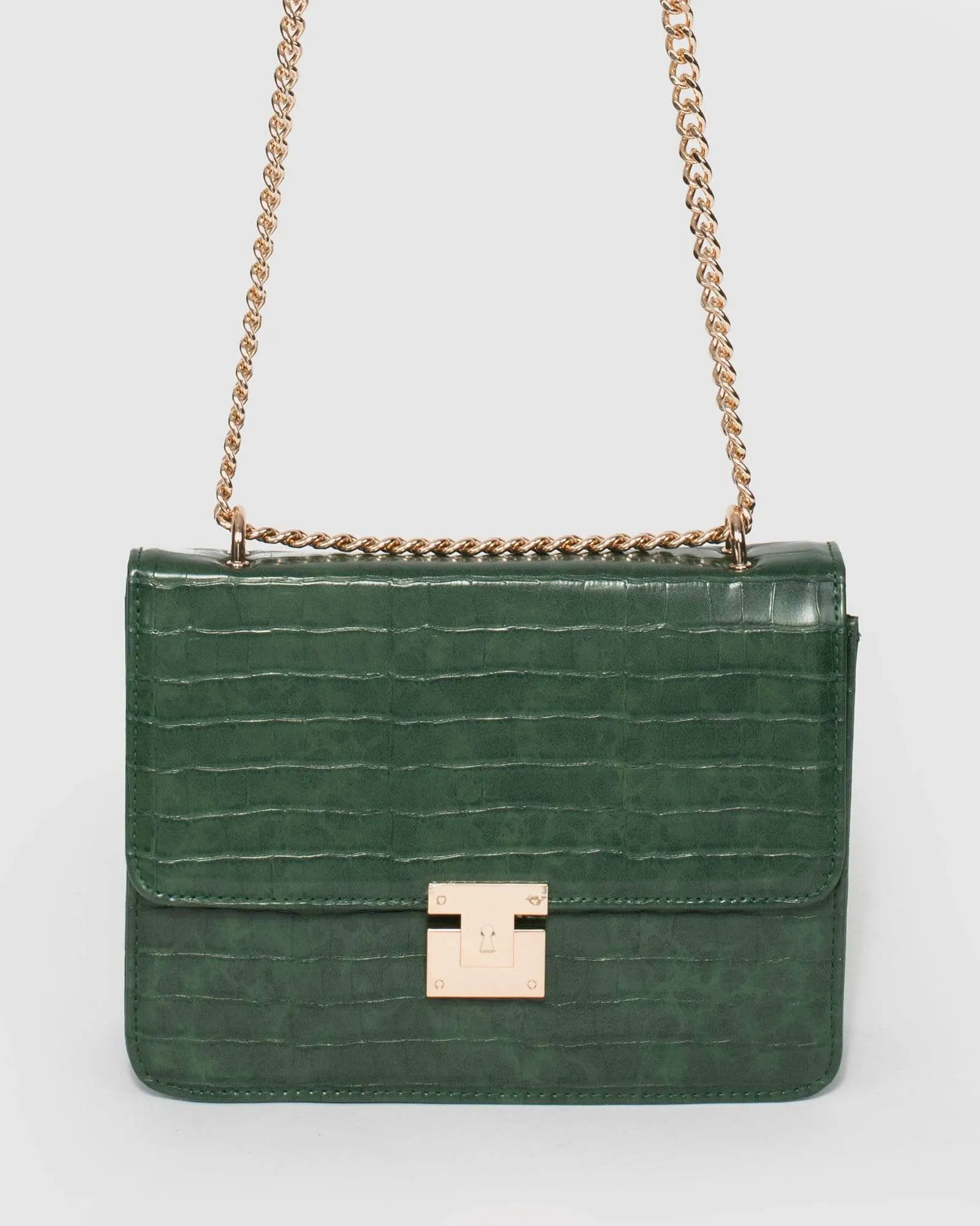 Green Chrissy Crossbody Bag