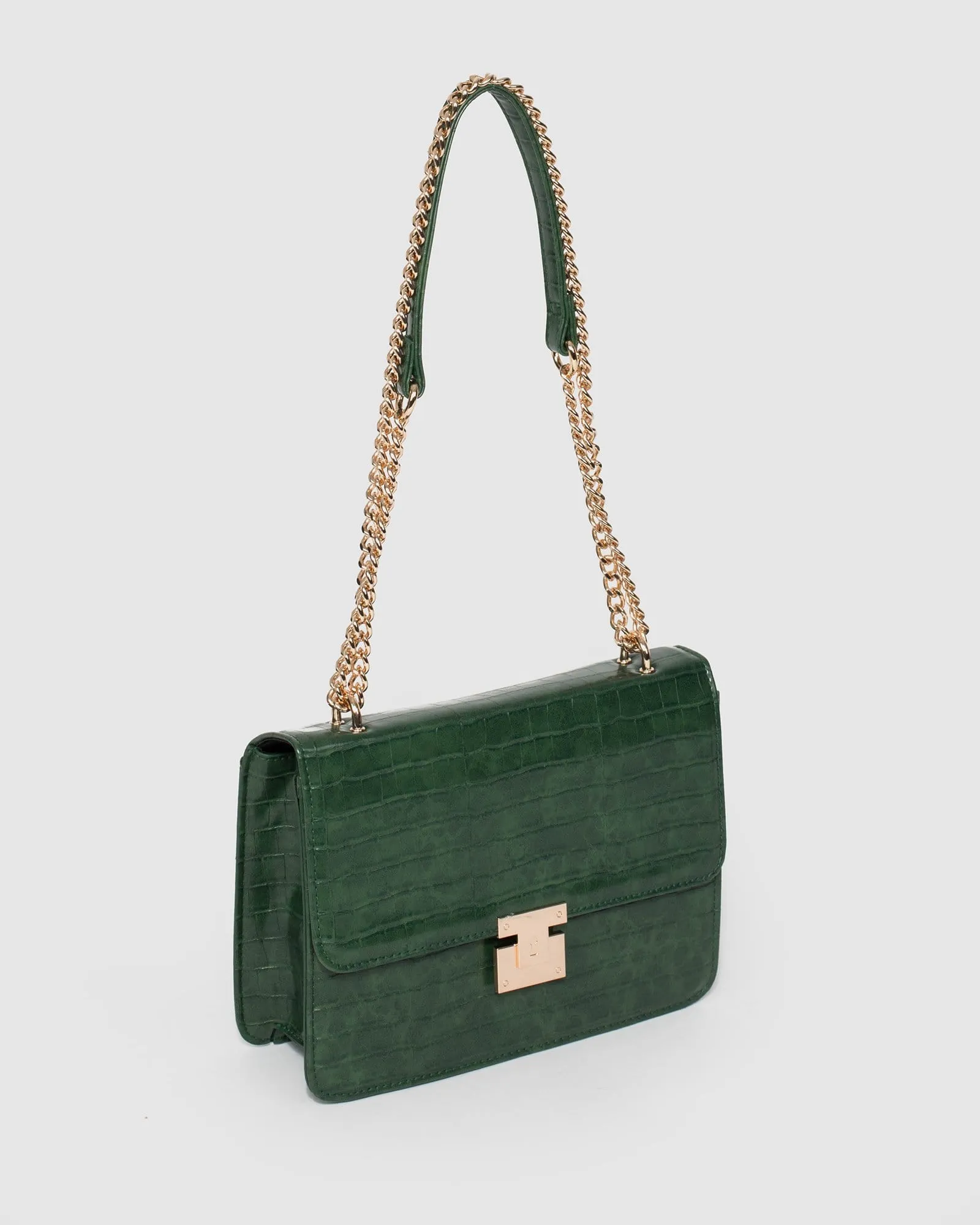 Green Chrissy Crossbody Bag