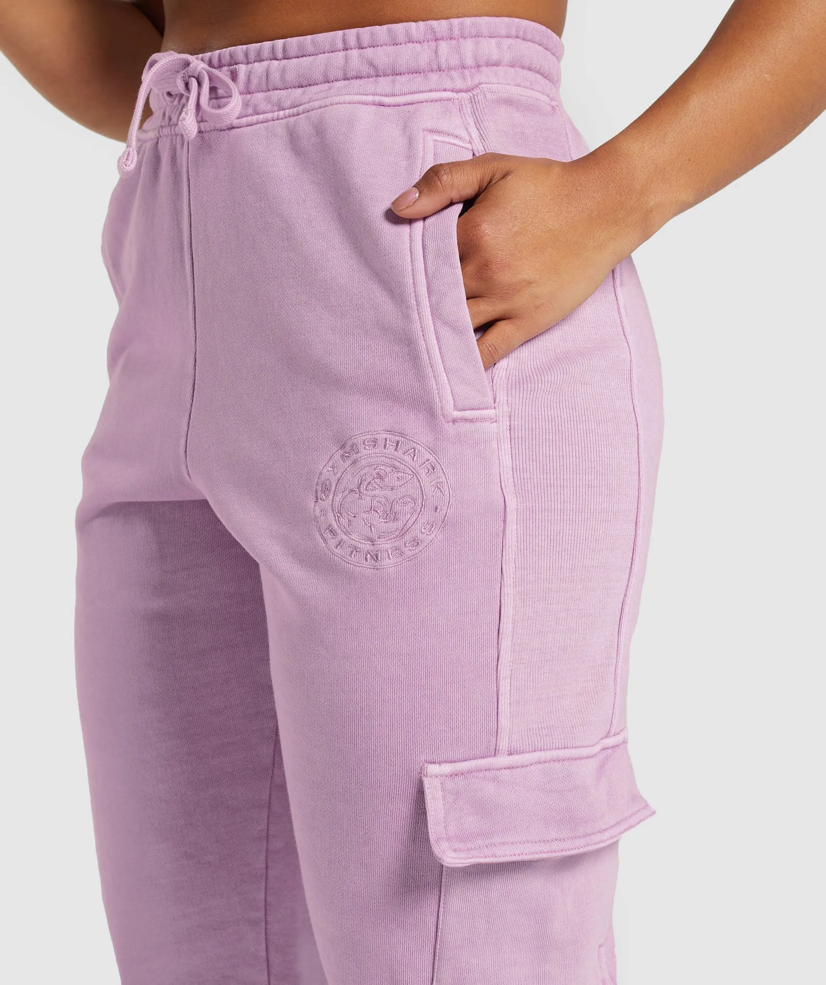 Gymshark Premium Legacy Joggers - Warm Lilac