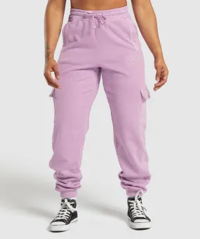 Gymshark Premium Legacy Joggers - Warm Lilac