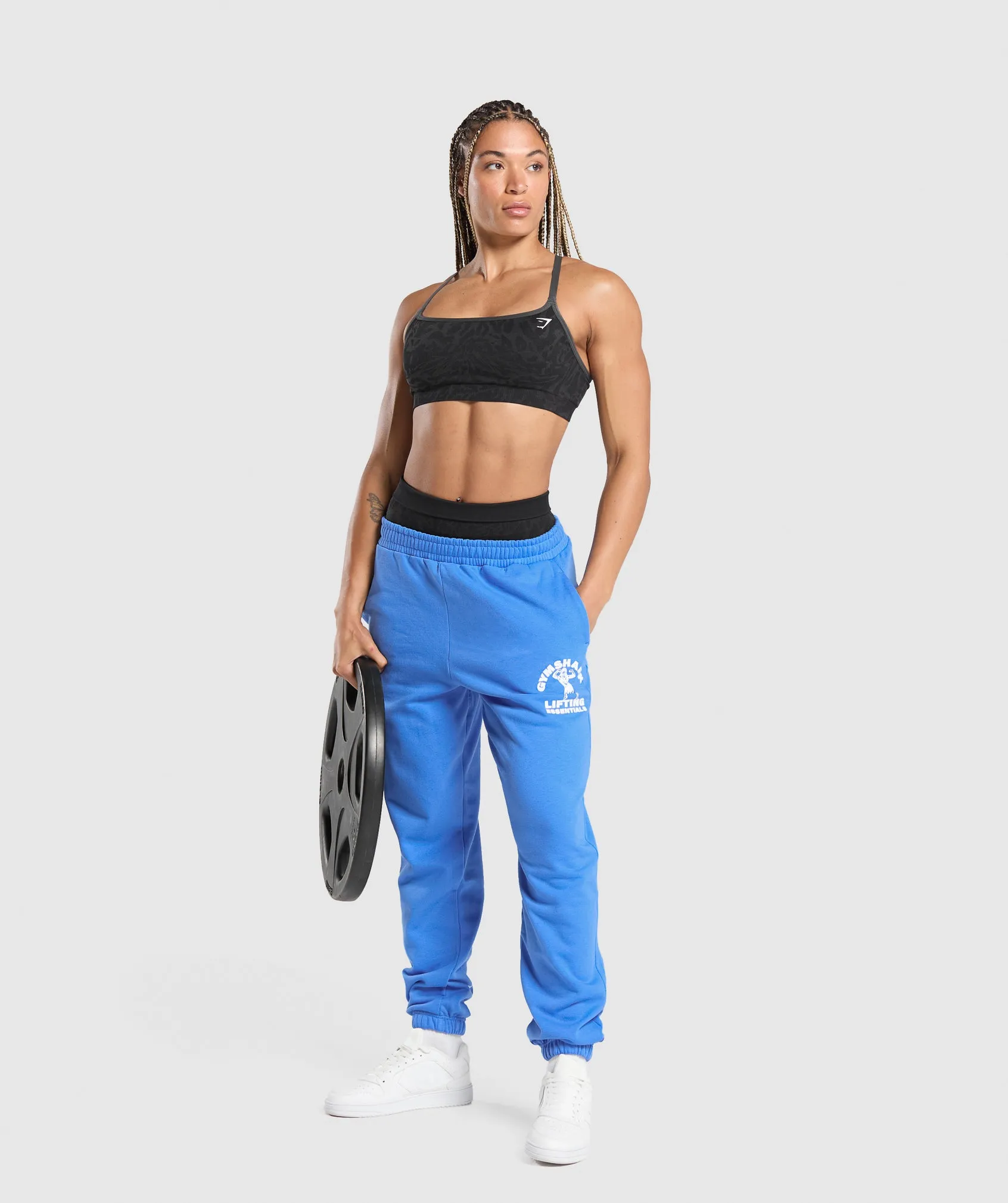 Gymshark Strong Women Joggers - Lats Blue