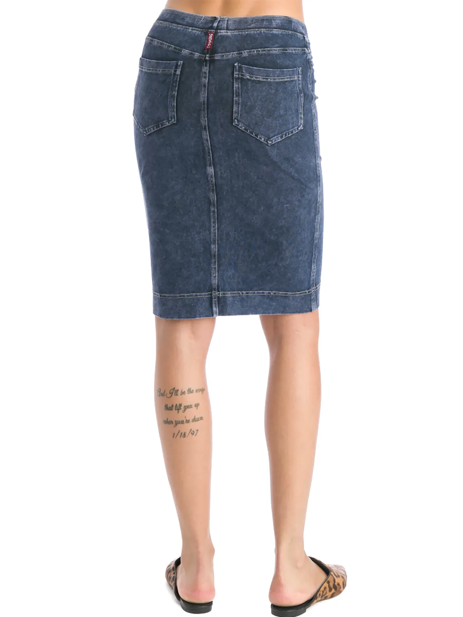 Hard Tail Denim Pencil Skirt WJ-124