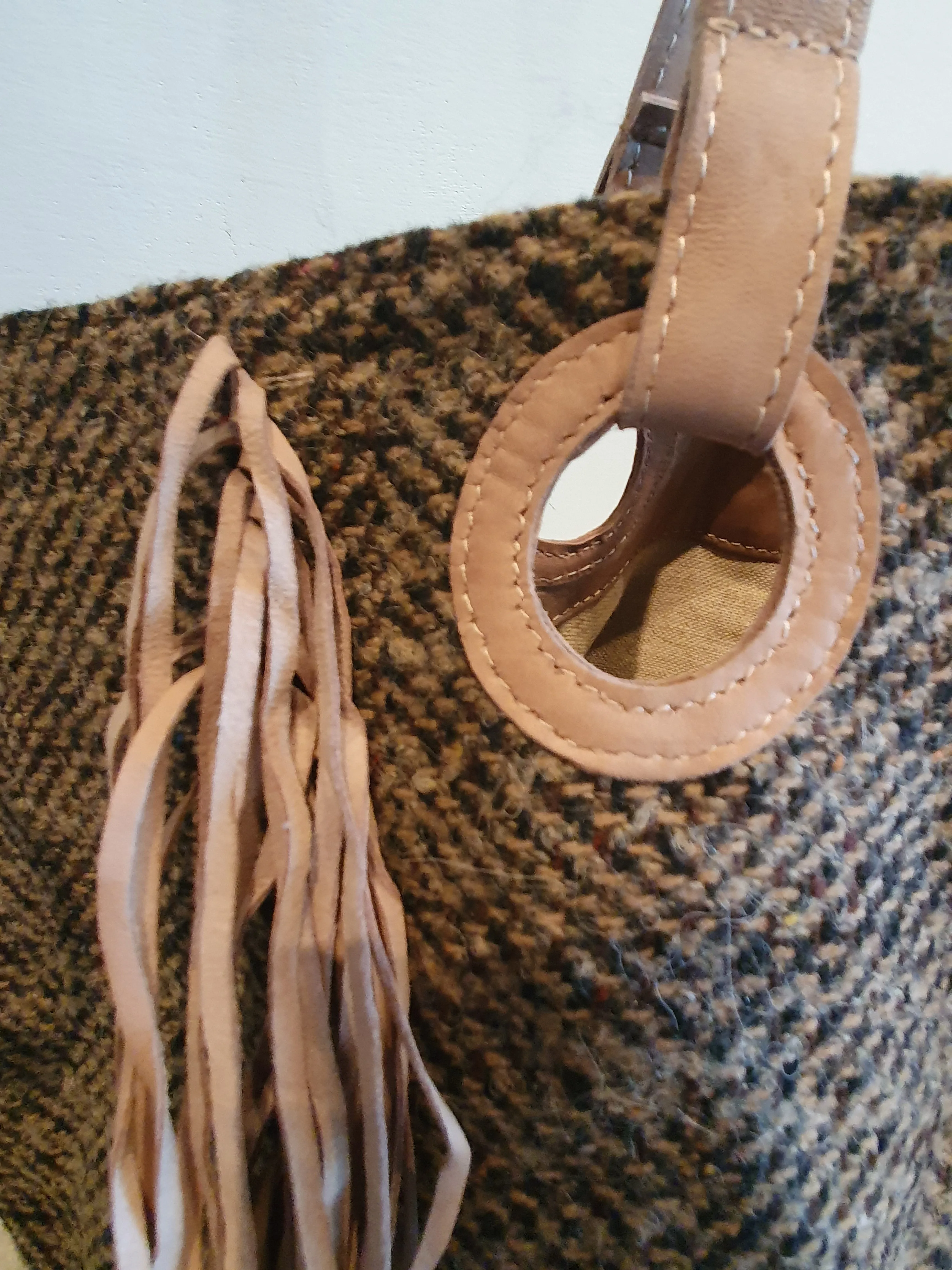 leather & fabric bags TINY