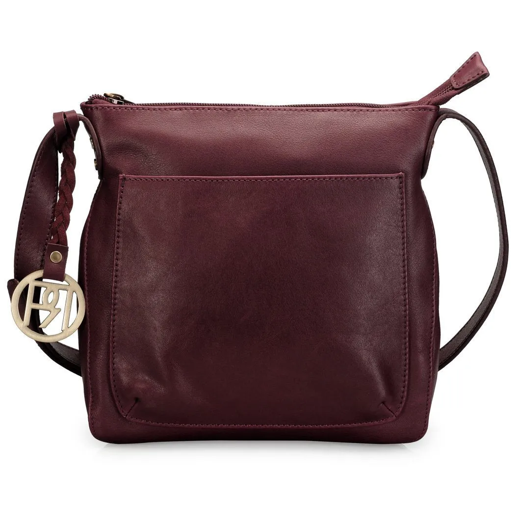 Leather Crossbody Bag - PR976