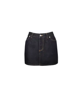 MADELEINE DENIM MINI SKIRT UNWASHED