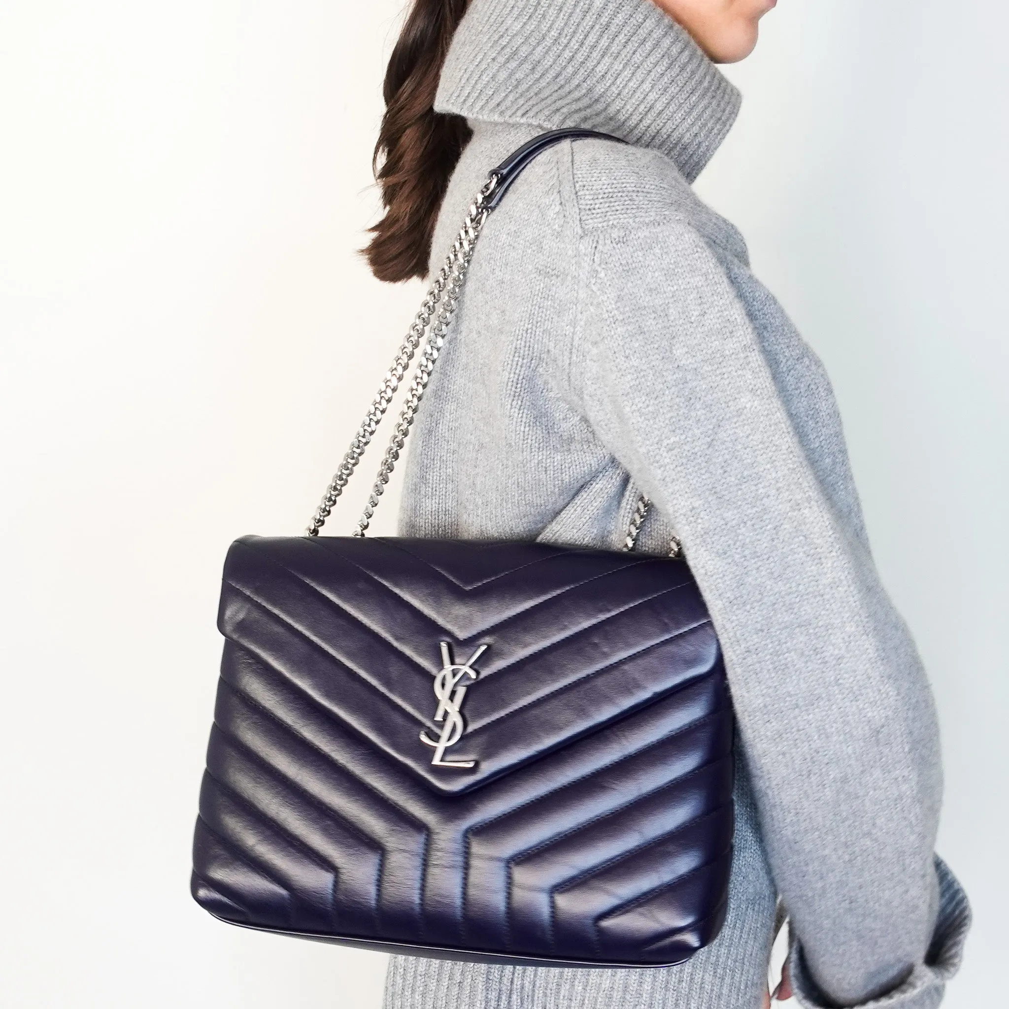 Medium loulou shoulder bag RRP £2k