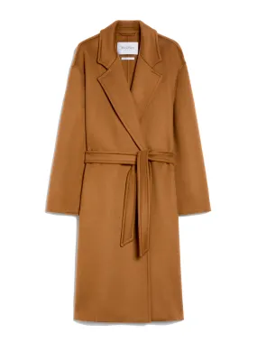 Melinda cashmere midi coat with belt