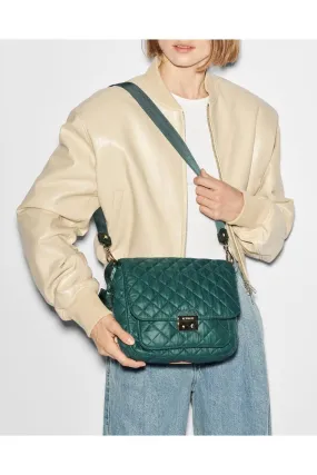 MZ Wallace Crosby Lock Medium Crossbody 1549C2090 | Emerald