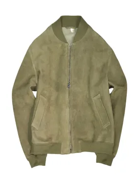 Pale Green Suede Jacket