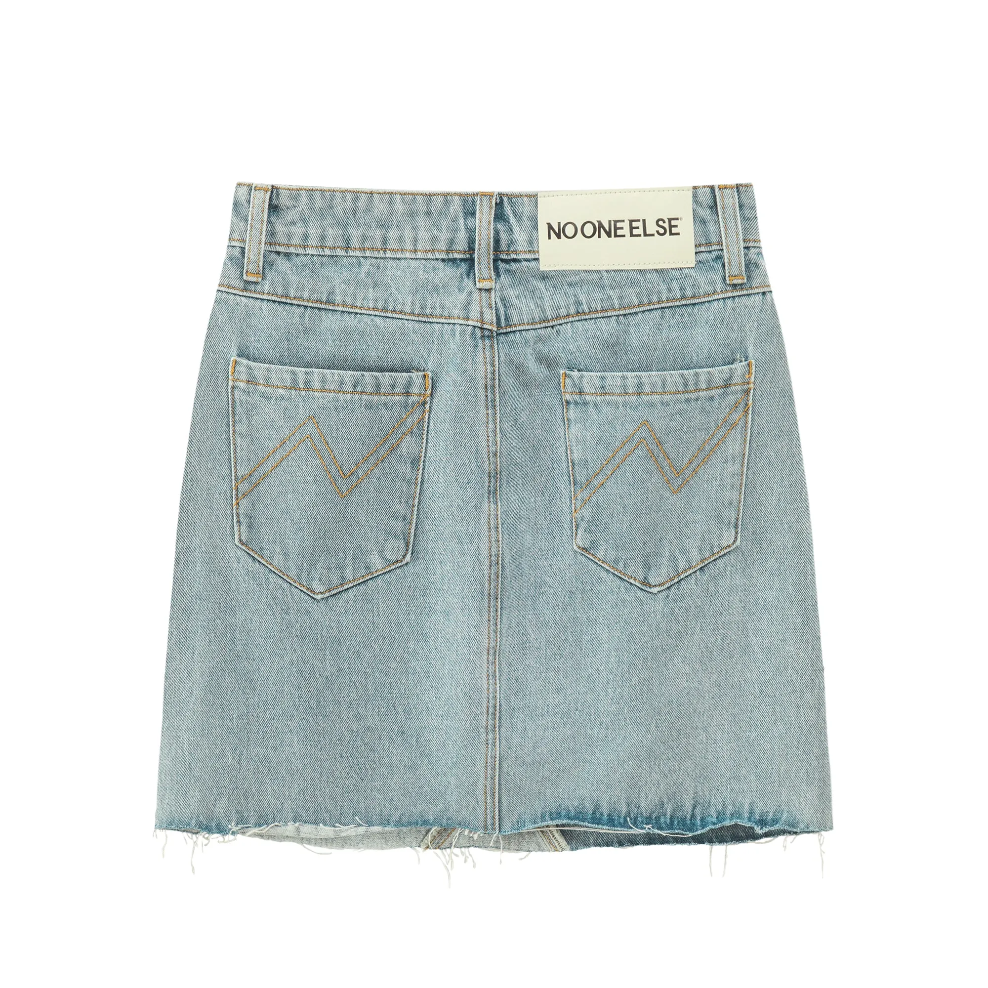 Patchworks Denim Skirt