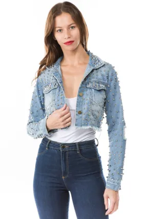 Studded DENIM JACKET