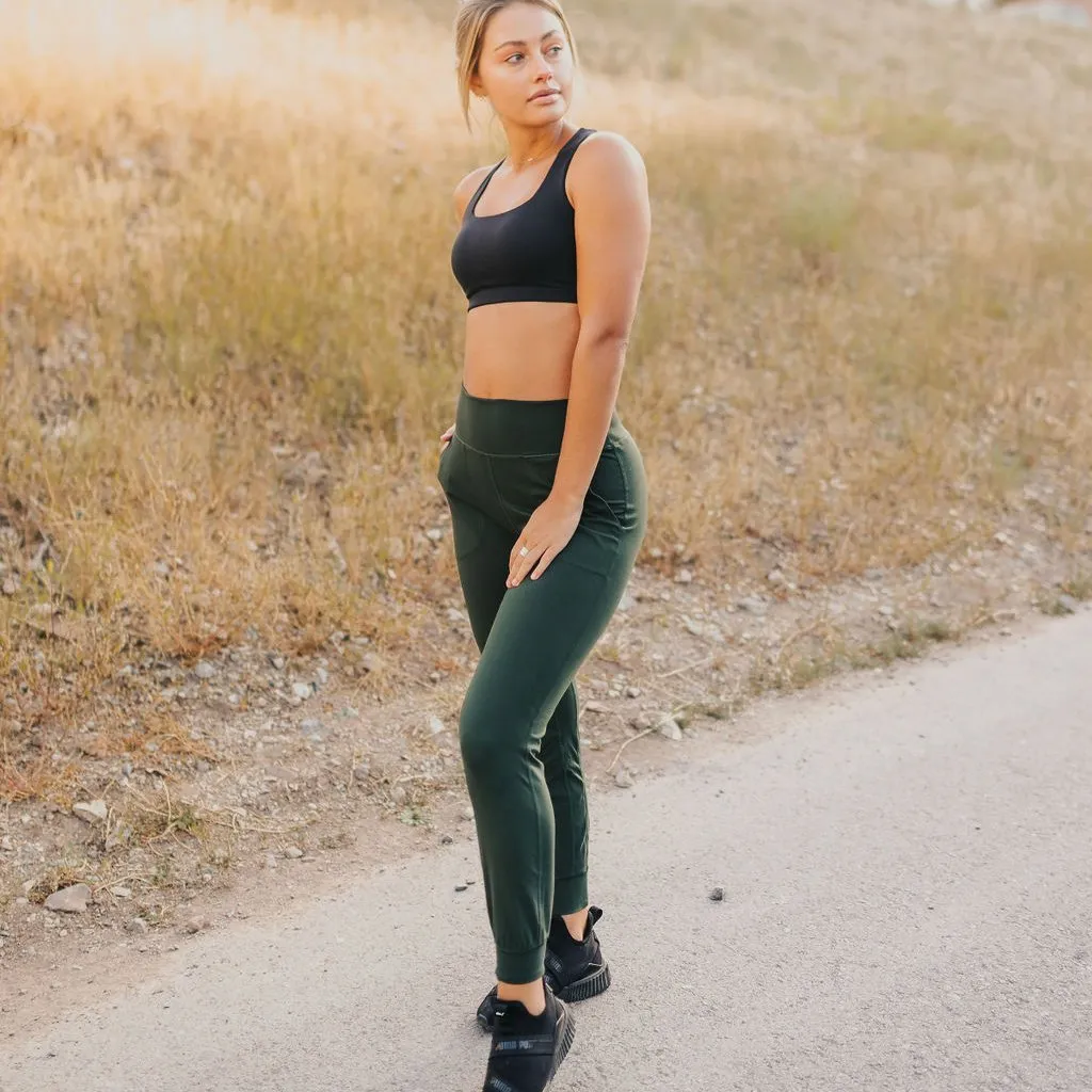 Studio Skin Joggers - Evergreen