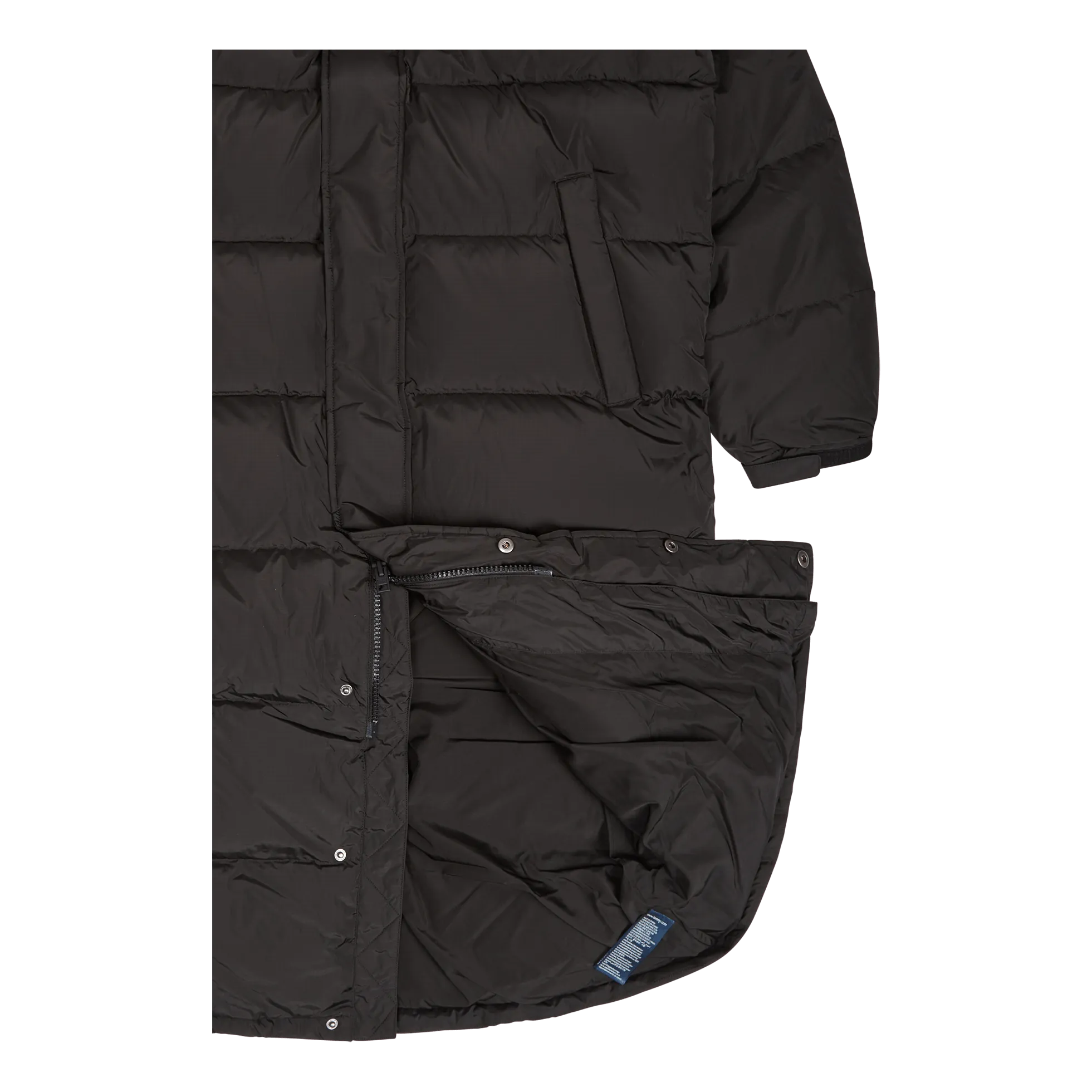 Tjm Alaska Maxi Parka Black