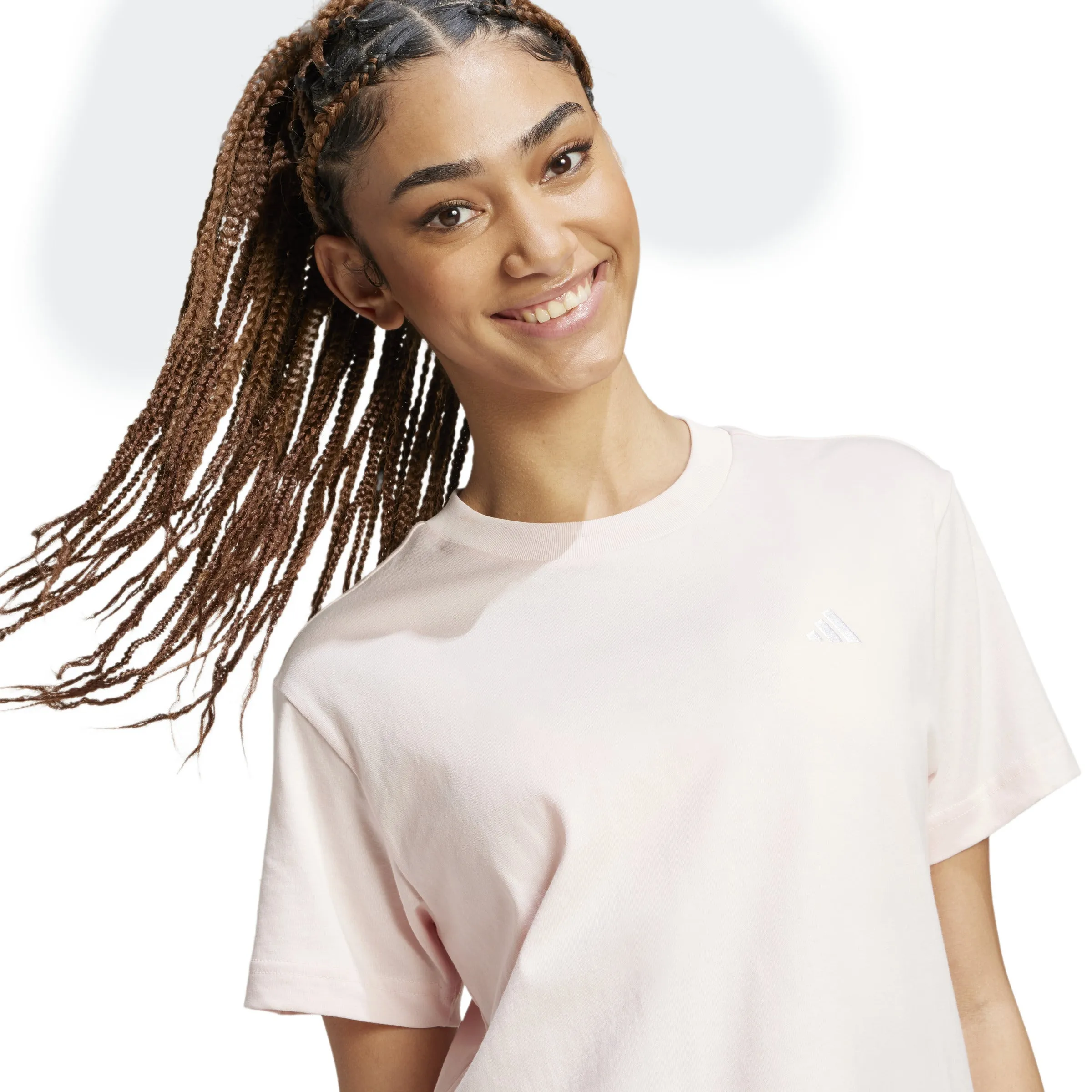 Women's Adidas Essentials Small Logo T-Shirt