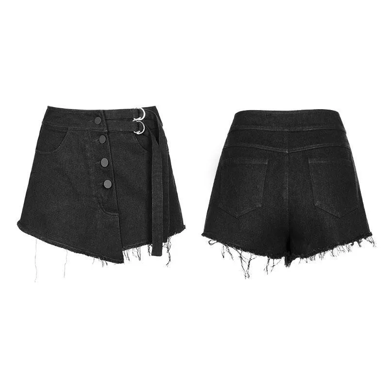 Women's Punk Cutaway Shorts