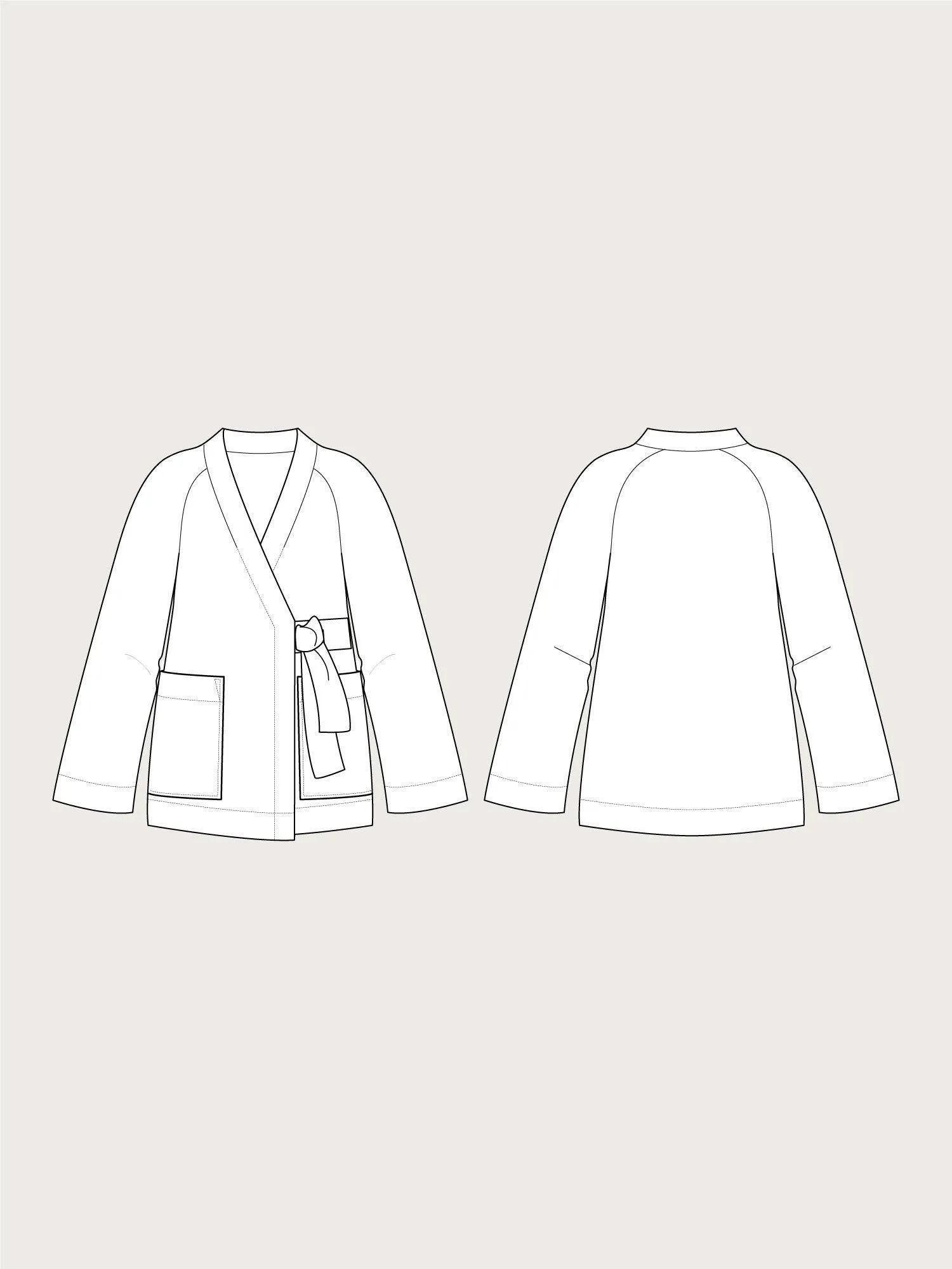 WRAP JACKET PATTERN