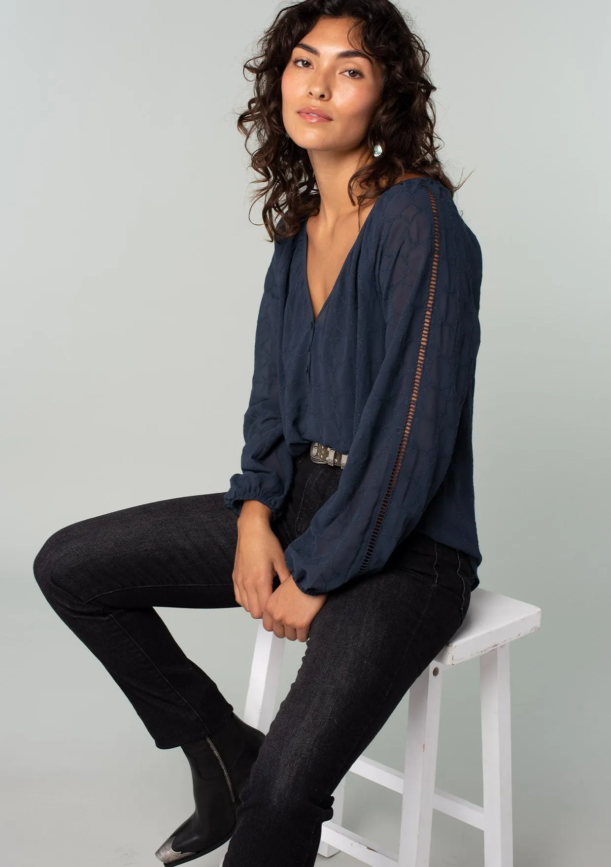 Yasmine Embroidered Blouse